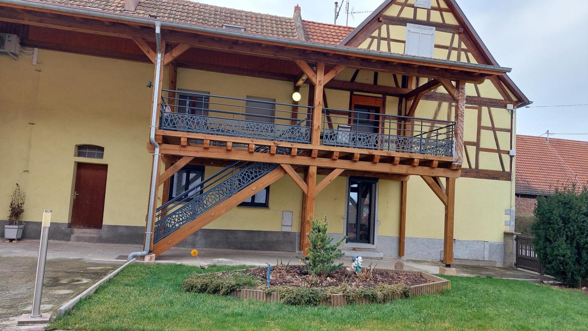 Gite "Le Piemont Des Vosges " Stotzheim Exteriör bild