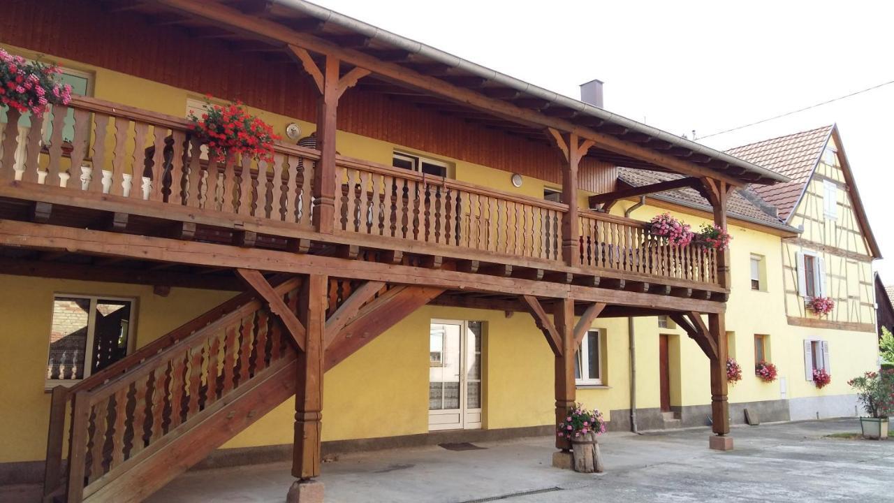 Gite "Le Piemont Des Vosges " Stotzheim Exteriör bild